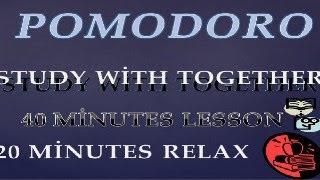 3 #live #pomodoro #study #studymotivation 1hour lesson/20 minute relax #yks #kpss #phd #studywithme