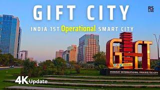 Gift City | India's first operational smart city | Gujarat India | #rslive | #4k