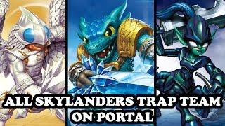 Skylanders Imaginators - All Skylanders Trap Team on Portal