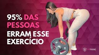 Como ativar mais posterior e glúteo no STIFF