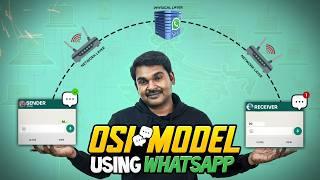 The OSI Model EXPLAINED with WhatsApp in Tamil ! You'll Never Chat the Same Way Again!| Cyber nanban