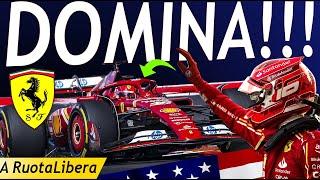 F1 Ferrari Imbattibile ad Austin: Leclerc e Sainz Stravincono !!  | a Ruota libera GP USA 