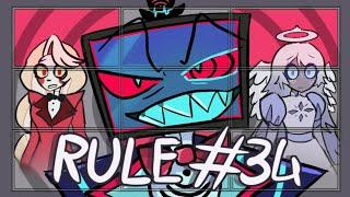 RULE #34 || RADIOSTATIC || HAZBIN HOTEL ANIMATIC ¦ SPOILERS SEASON 2 ¦ Fish in a Birdcage