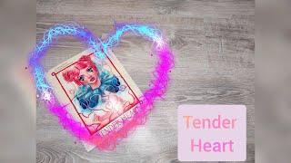 Обзор Tender Heart . Coloring book by Elena Burtasova. Листаем вместе !