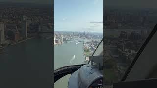 POV: You’re the pilot flying over Manhattan️#newyork #manhattan #helicopter #pilot #youtubeshorts
