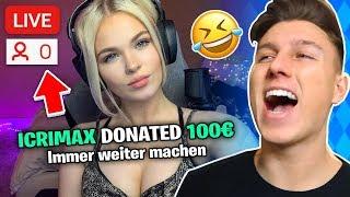 Fortnite Streamer mit 0 Zuschauern überraschen!