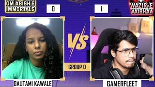 Inspired by Suhani Shah, Gamerfleet comes up with a new idea against Gautami Kawale