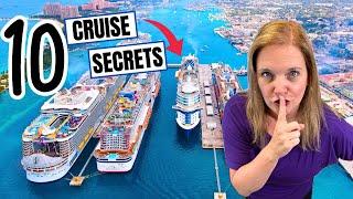 10 SECRETS the Cruise Lines DON’T WANT YOU TO KNOW!!