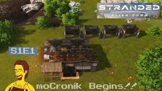 moCronik begins!! | Stranded: Alien Dawn | S1E1