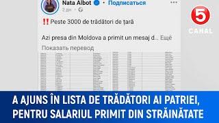 A ajuns în lista de trădători ai patriei, pentru salariul primit din străinătate