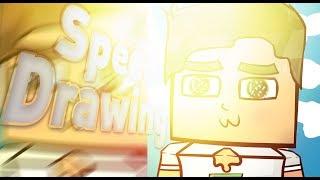 SPEED DRAWING BADIWORLD | PAINT TOOL SAI | MINECRAFT EP.13