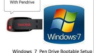 Bootable pendrive banaye Windows 7 |||| Bootable windows 7 Rufus (Hindi) #viral