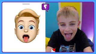 NEW MEMOJI iPhone Character Creation with HobbyKidsTV