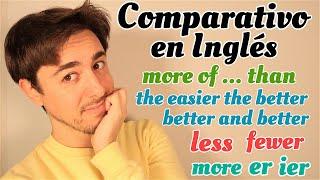 Los COMPARATIVOs en INGLÉS de manera COMPLETA | Gramática Inglés |