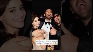 celebrities attaining Ambani Pre wedding #prewedding #AnantAmbani #radhikamerchant  #jamnagar