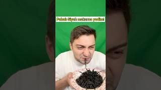 ÇOK PAHALI SİYAH MAKARNA YEDİM!