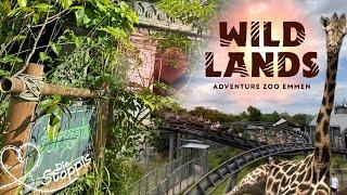 WILDLANDS Adventure Zoo  | ZWEI Achterbahnen & eine grandiose Gestaltung ! 