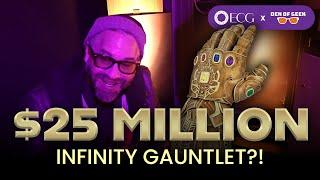 WE FOUND IT! The $25 MILLION+ Infinity Gauntlet at the ECG x Marvel Vault!