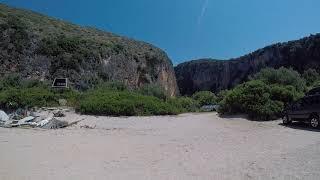 Gjipe beach camping Albania