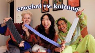 can we crochet or knit faster? | q&a with emma & jaida