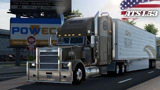 ATS Mods 1.53 | Freightliner Classic XL (BSA public)  American Truck Simulator