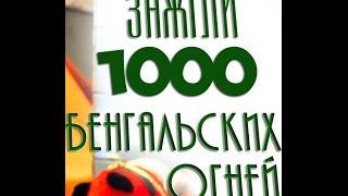 ЧТО БУДЕТ, ЕСЛИ ПОДЖЕЧЬ 1000 БЕНГАЛЬСКИХ ОГНЕЙ!