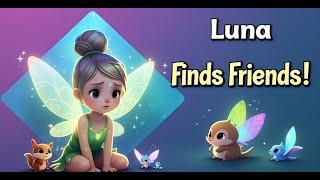 Luna the Lonely Fairy  | Kids Fairy Tale About Friendship | Animated Moral Story