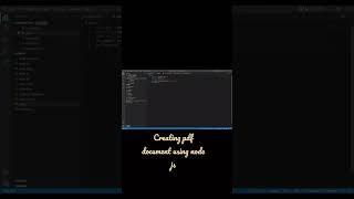 Create pdf document |how to create pdf |nodejs #pdfkit #nodejs #technology
