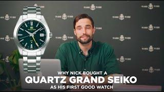 Why Nick Kenyon bought a quartz Grand Seiko SBGN007 as his first "good watch"