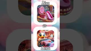 Lisa Or Lena ️ #lisa #lena #lisaorlenabts #lisaandlena #viralvideo #trending