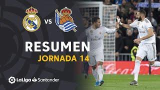 Resumen de Real Madrid vs Real Sociedad (3-1)