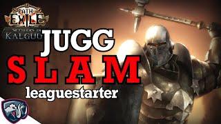 EARTHSHATTER JUGGERNAUT SLAM - PoE Leaguestarter Build (3.25 Settlers of Kalguur)