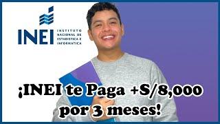 ¡Guía completa para postular a la convocatoria del INEI 2025!  | ¡No necesitas experiencia!