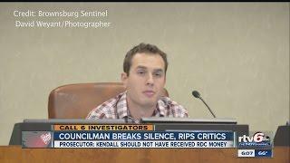 Kendall rips opponents after no charges filed
