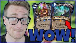 HOW MANY MEGAFINS? TRIPLE QUEST Murloc Shaman is INSANE | Scholomance Academy | Wild Hearthstone