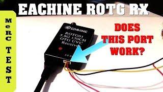 Eachine ROTG02 ROTG01 FPV Receiver, Does AV Port Work, What's it for?