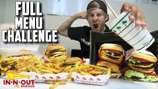 SUPERCHARGED IN N' OUT "SECRET" MENU CHALLENGE! (10,000+ Calories)