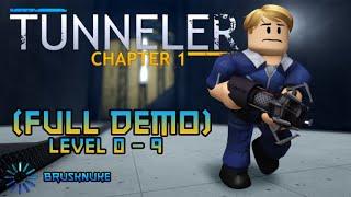 Roblox: TUNNELER Level 0-9 [FULL DEMO] HD