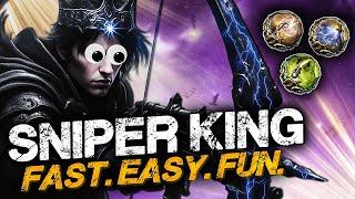 THE SNIPER KING - Powerful Witch Hunter Build Guide - Beginner Friendly Path of Exile 2