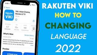 how to change language in | viki app in hindi 2022