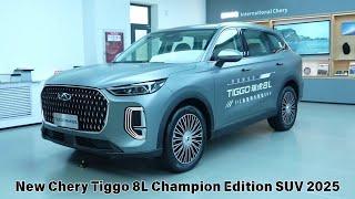 Chery's Self-Developed Engine and Transmission | New Chery Tiggo 8L Champion Edition SUV 2025