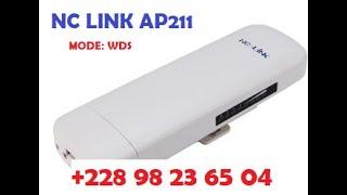 Configuration NC-link AP211 en WDS mode ou AP-Repeater pour Hotspot Mikrotik