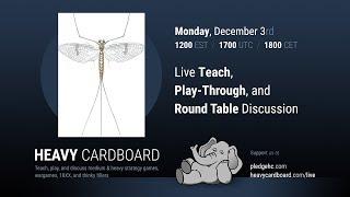 Mayfly 2p Play-through, Teaching, & Roundtable discussion by Heavy Cardboard