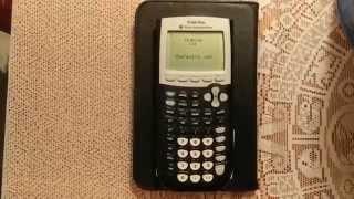 How to Reset Your TI-84/83/82/85/86 Calculator to default settings