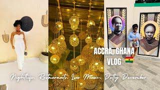 GHANA VLOG | Detty December Accra | Best Restaurants | Beach Clubs | Live Music