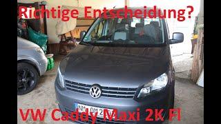 VW Caddy Maxi 2K Facelift Vorstellung