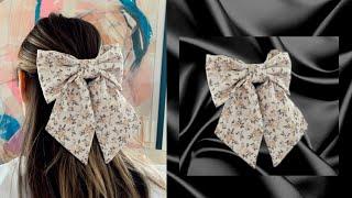 ZAKOLKA YASASH/ SCRUNCHIE/ EASY BOW SCRUNCHIE TUTORIAL/SAILOR BOW CLIP️️