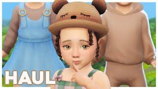 MAXIS MATCH TODDLER CC HAUL | The Sims 4 Custom Content Showcase + CC Links