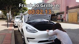 SnapPlate - Frunk to Grille Faster Than Ludicrous