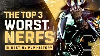 Top 3 WORST NERFS in Destiny 2 PVP History